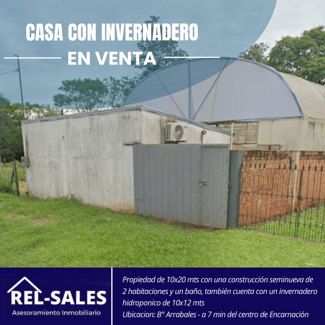 1000490510 Casa con Invernadero
