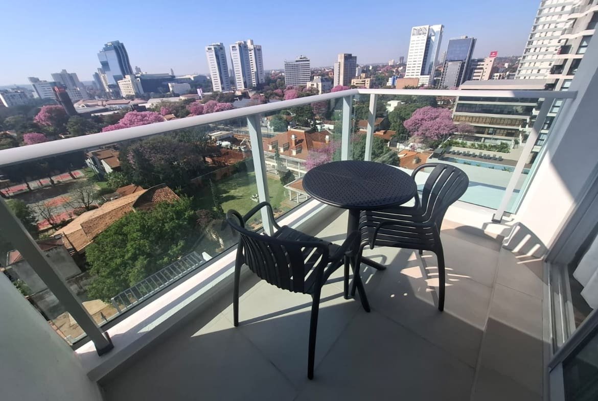 DEPARTAMENTO AMUEBLADO A ESTRENAR HOME PALACE TOWER COCHERA Y BAULERA