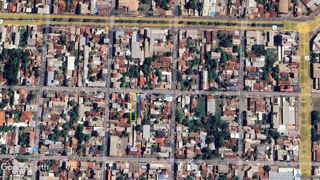 Propiedad Centrica en Encarnacion