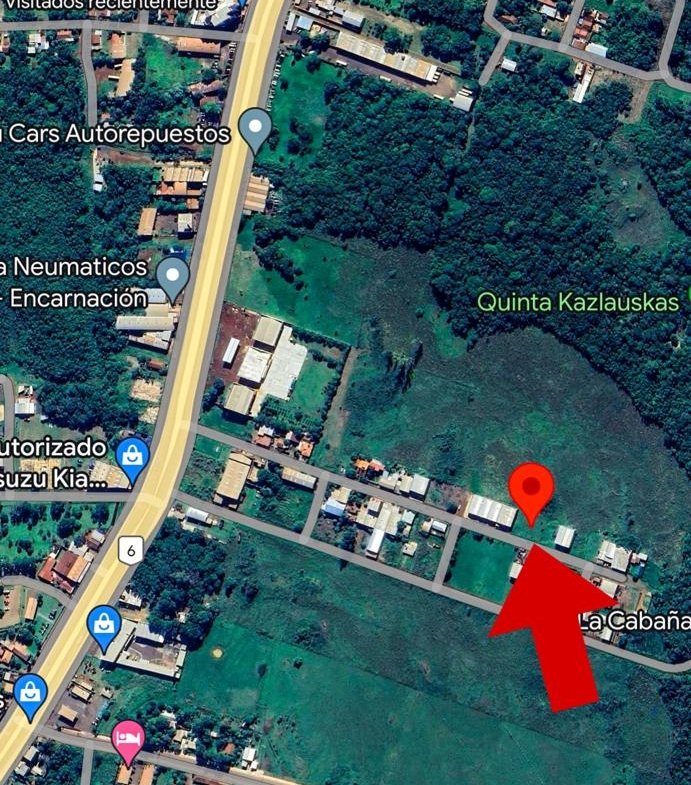 Amplio terreno en el Barrio Chaipé de la ciudad de Encarnación