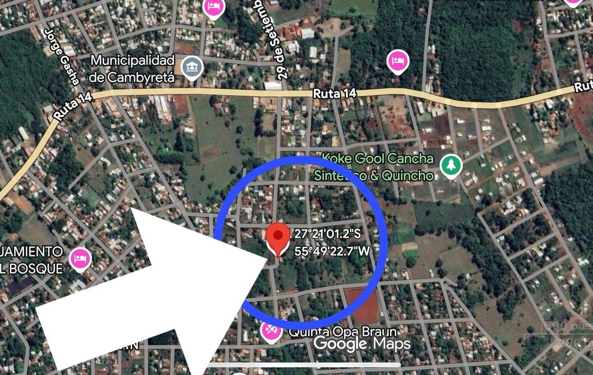Terreno económico ubicado en Cambyretá.-