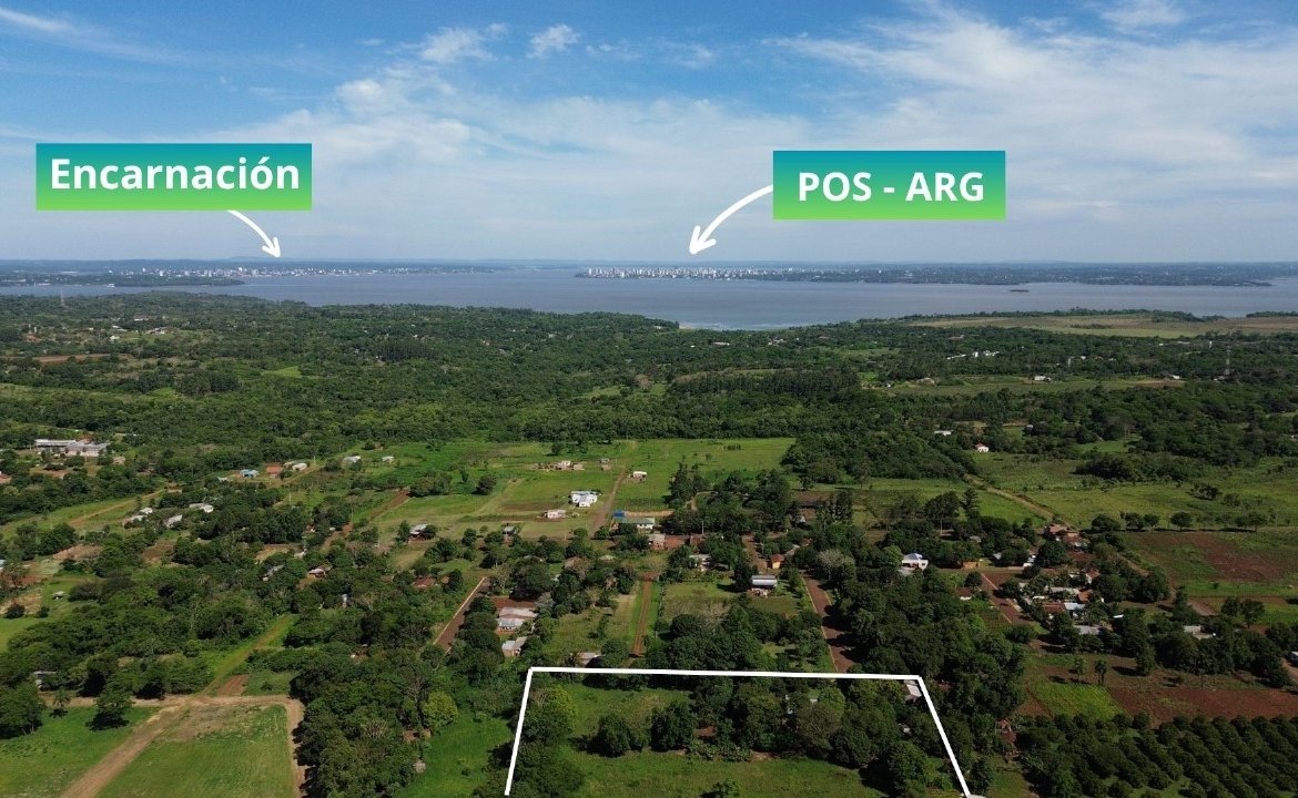 Terreno ubicado en San Juan del Paraná – A solo 3 km de la Ruta 1
