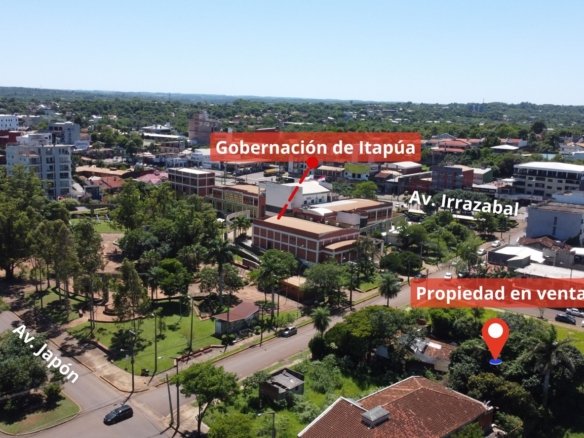 Propiedad ubicada en una zona estratégica en la ciudad de Encarnación
