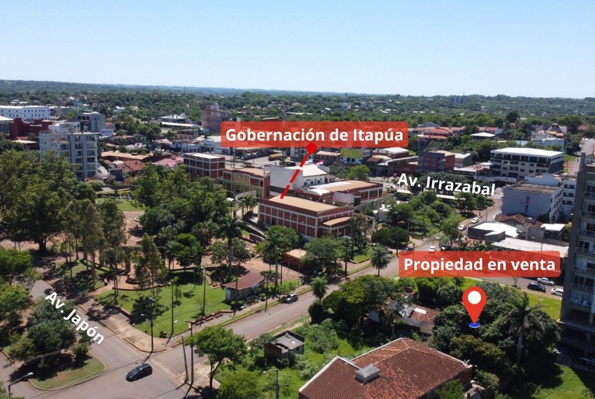 Propiedad ubicada en una zona estratégica en la ciudad de Encarnación