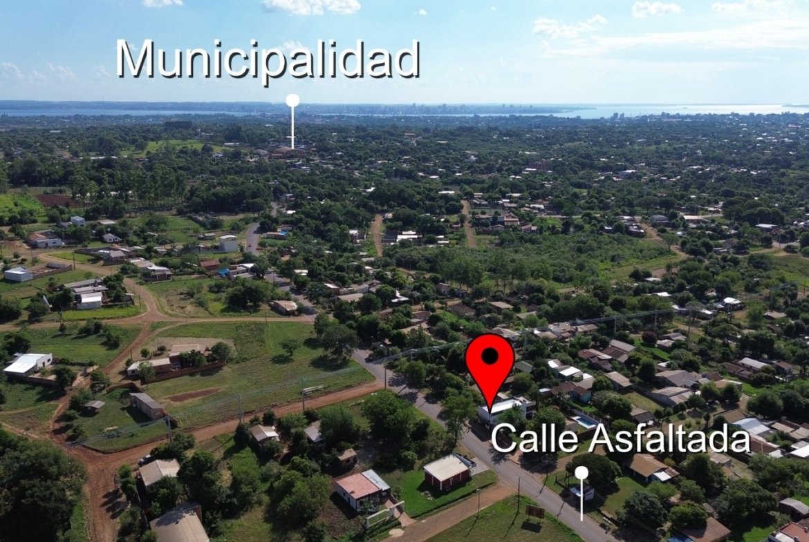 Propiedad ubicada en el Barrio La Amistad de Cambyretá.