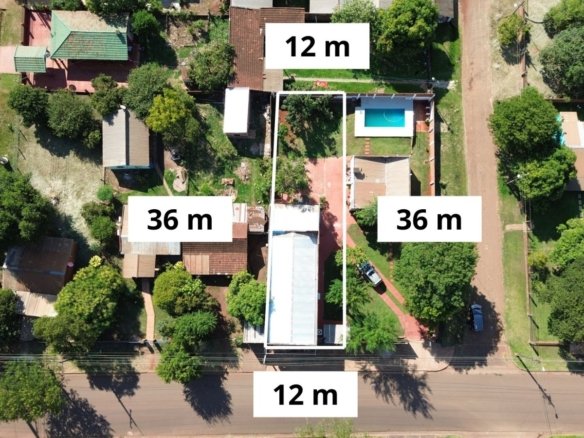 Propiedad ubicada en el Barrio La Amistad de Cambyretá.
