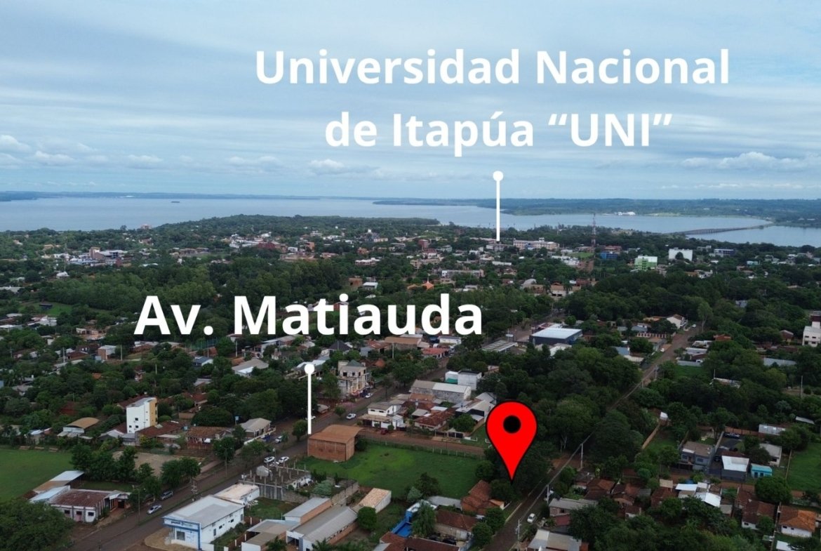 Propiedad ubicada en esquina, a tan solo 100m de la Avenida Matiauda
