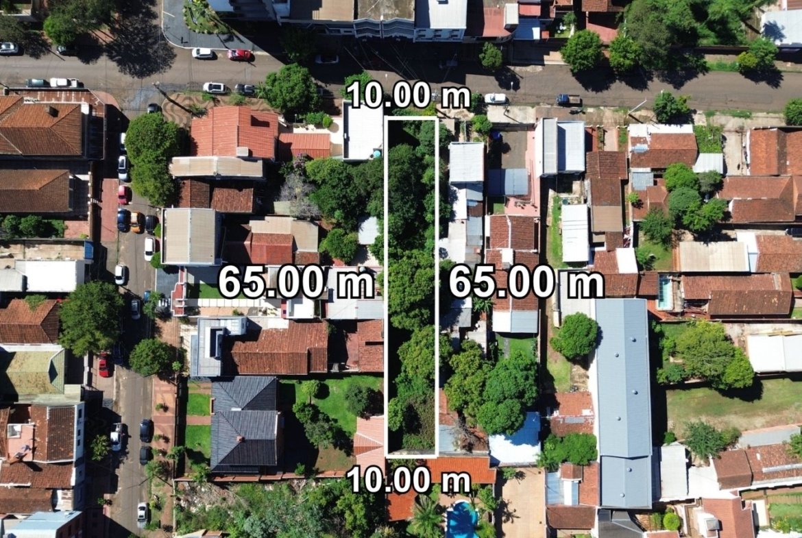 Terreno en pleno centro de la ciudad de Encarnación