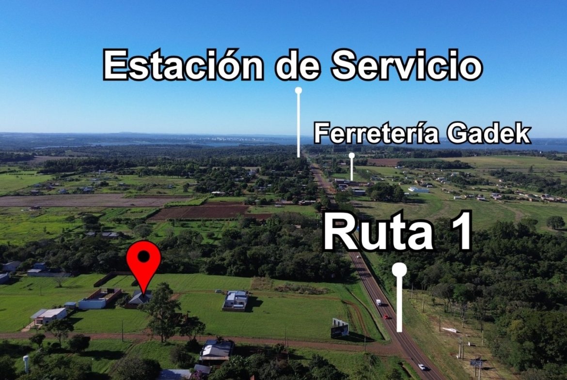 Casa ubicada en el Barrio Las Delicias de la ciudad de Encarnación
