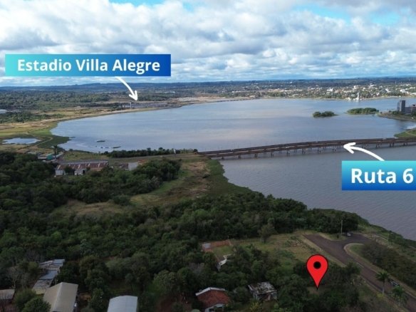 Terreno frente a la Costanera del barrio Santa María – Encarnación