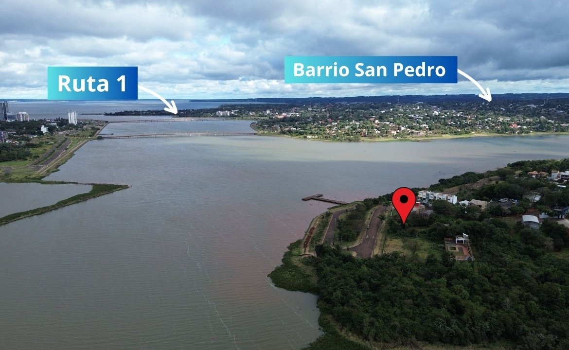 Terreno frente a la Costanera del barrio Santa María – Encarnación