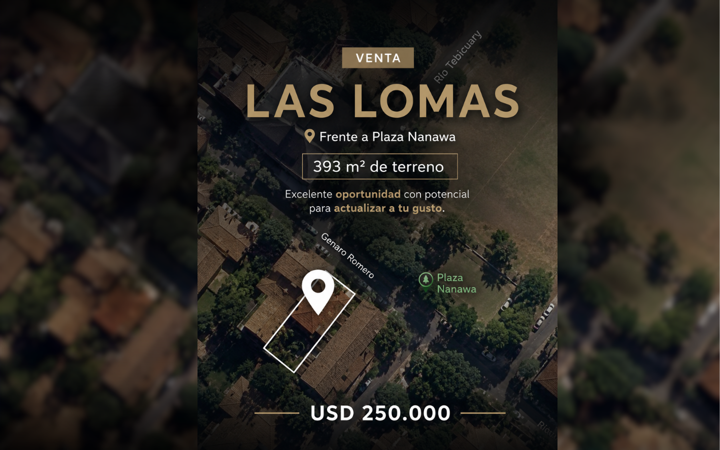 Venta (Post de Instagram (45)) 🏡 Las Lomas | Terreno + casa a un valor muy competitivo