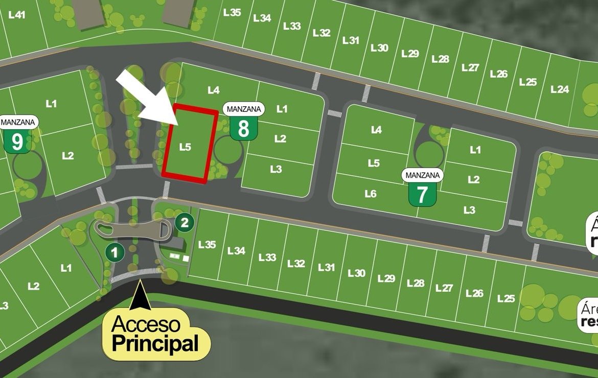 Lote N° 5 – Manzana N° 8 – Condominio Residencial AlmaRio