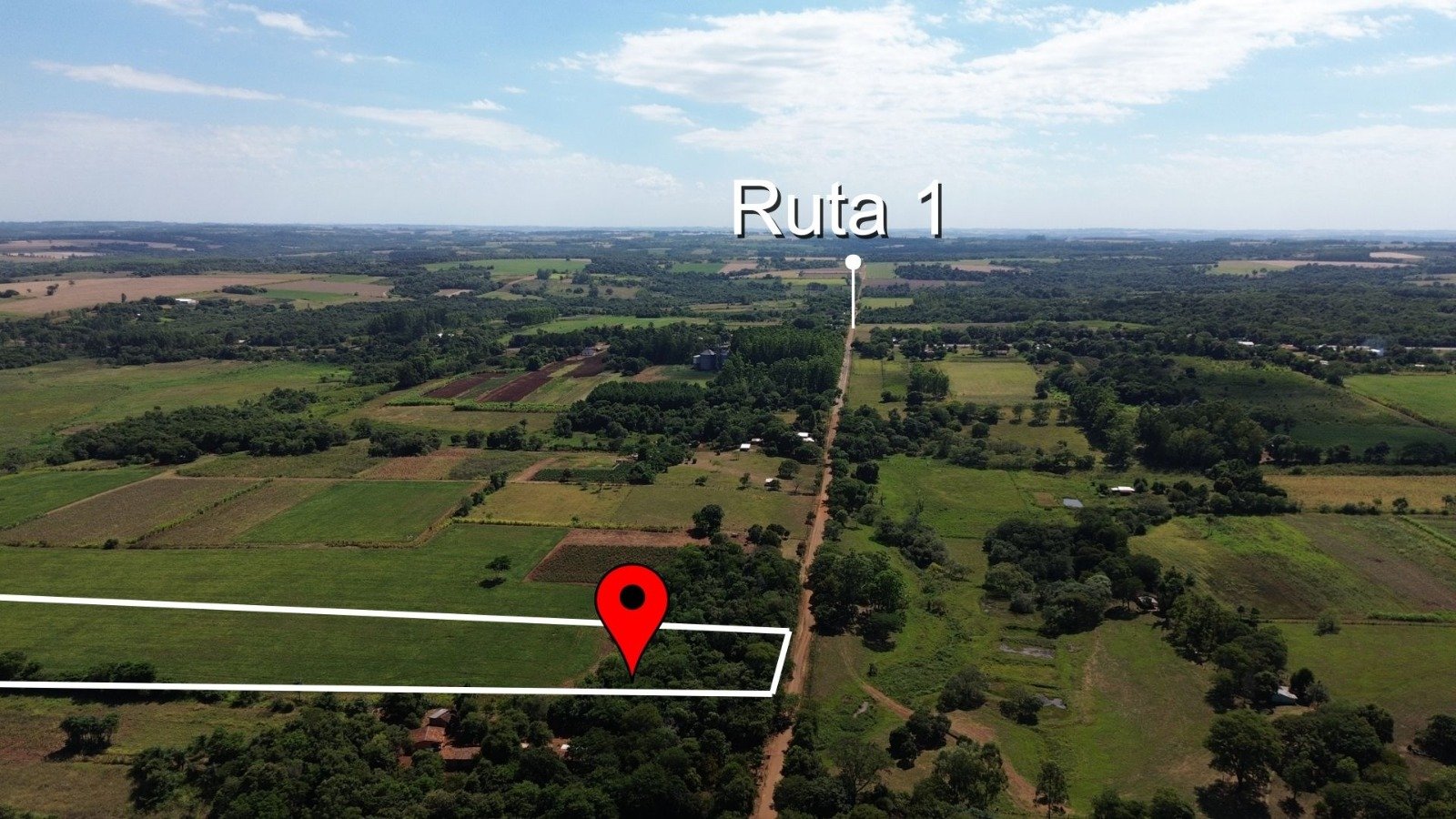 Propiedad de 1 hectárea con 5.000 m² – San Luis del Paraná