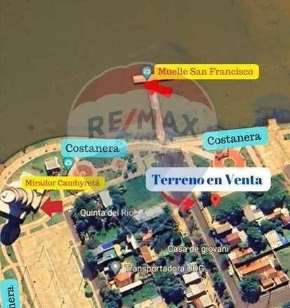 Terreno estratégicamente ubicado a pasos de la costanera y del mirador