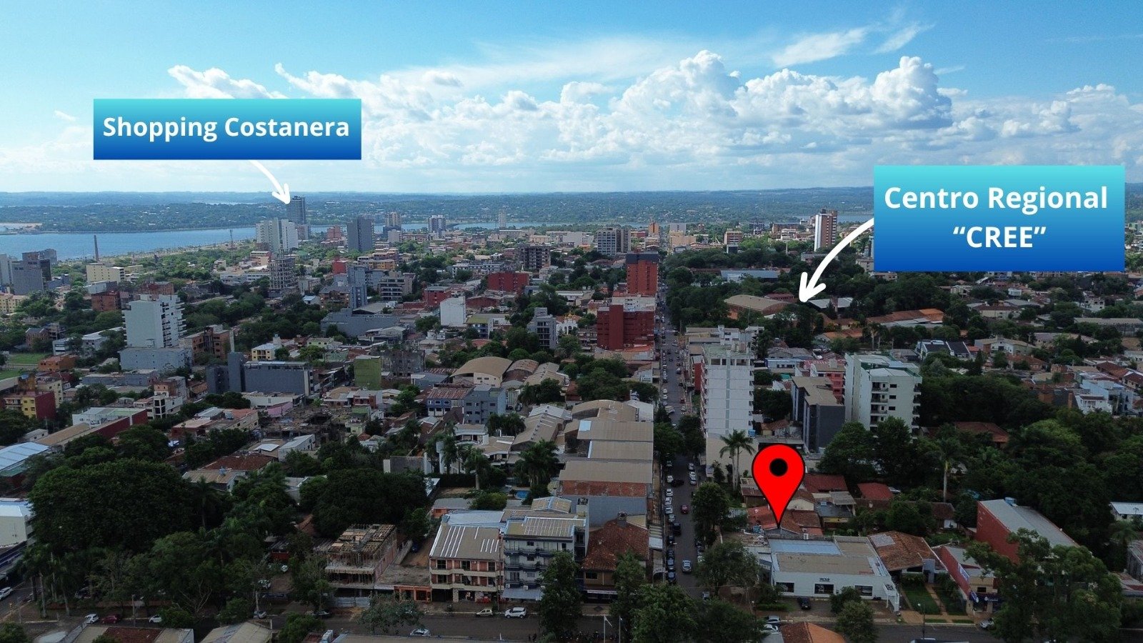 Residencia ubicada en pleno corazón de la ciudad de Encarnación